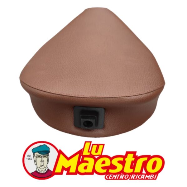 3391713 SELLA MARRONE PER ITALJET VELOCIFERO NUOVA CON PULSANTE GENUINE SEAT