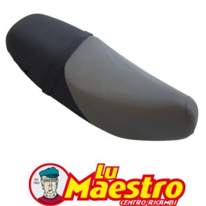 560261 SELLA BICOLORE ORIGINALE PER SCOOTER PIAGGIO SKIPPER COLORE GRIGIO CHIARO - NERO