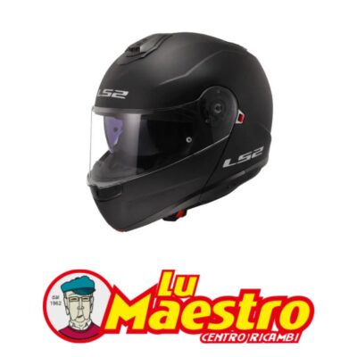 Casco Modulare LS2 FF908 STROBE II Nero Opaco FLIP UP HELMET Matt Black