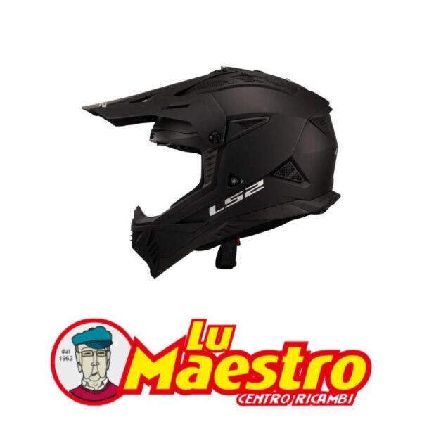 Casco Integrale Cross LS2 MX708 FAST II Nero Opaco HELMET CROSS ECE 22.06