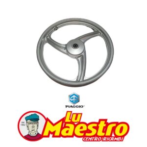 273420 Cerchio Ruota Anteriore Originale Piaggio per moped Velofax 50cc 1996-99