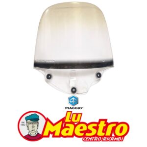 273613 Parabrezza Originale Usato Piaggio per Scooterone Hexagon Opacizzato