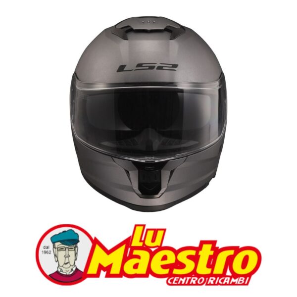 Casco Integrale Doppia Visiera LS2 FF808 STREAM II Nardo Grey Helmet Full Face