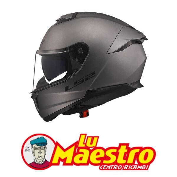 Casco Integrale Doppia Visiera LS2 FF808 STREAM II Nardo Grey Helmet Full Face