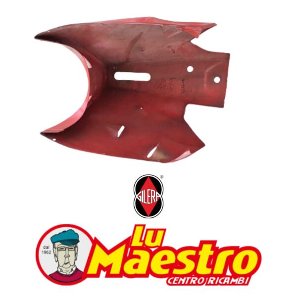 327419 Chiglia Inferiore Nuovo Gilera KK KZ 125 cc Rosso Low Red Cowl Genuine Gilera KK KZ