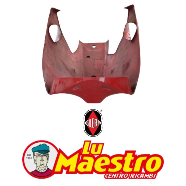 327419 Chiglia Inferiore Nuovo Gilera KK KZ 125 cc Rosso Low Red Cowl Genuine Gilera KK KZ