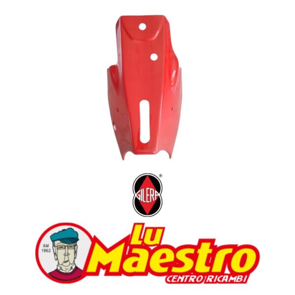 327419 Chiglia Inferiore Nuovo Gilera KK KZ 125 cc Rosso Low Red Cowl Genuine Gilera KK KZ