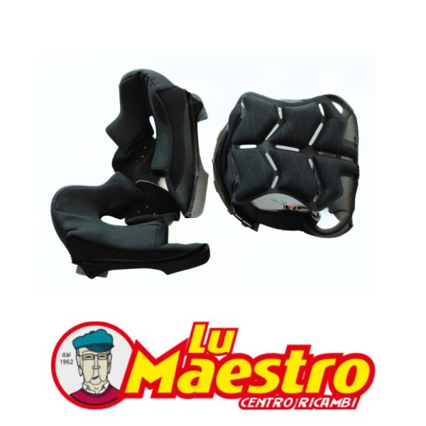 800902LNR01XXL LS2 Ricambio Imbottitura Testa per Casco Moto LS2 SCOPE FF902 Taglia XXL