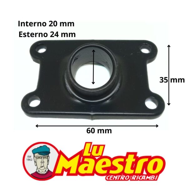 2150374 Collettore Aspirazione POLINI per Motore Minarelli MR4 H20